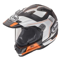Arai EC XD-4 Vision Adventure Helmet Orange/White