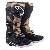 Alpinestars Tech 7 Enduro Drystar Boots Black/Grey/Gold Product thumb image 1