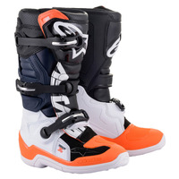 Alpinestars Tech 7S Youth Off Road Boots Black/White/Orange