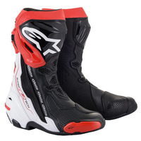Alpinestars Supertech R V2 Boot Black/White/Red