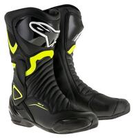 Alpinestars SMX-6 V2 Boots Black/Fluro Yellow