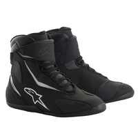 Alpinestars Fastback Drystar Ride Shoes Blkack/White