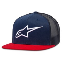 Alpinestars Corp Trucker Hat Navy/Red