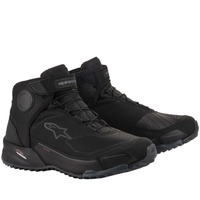 Alpinestars CRX Drystar Riding Shoes Black/Black