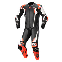 Alpinestars Racing Absolute V2 1 PC Suit Black/White/Red Fluro