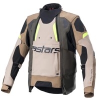 Alpinestars Halo Drystar Jacket Khaki/Sand/Fluro