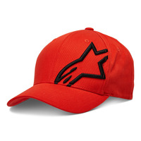 Alpinestars Corp Shift 2 Flexfit Hat Warm Red/Black Product thumb image 1