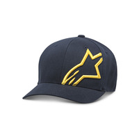 Alpinestars Corp Shift 2 Flexfit Hat Navy/Gold Product thumb image 1