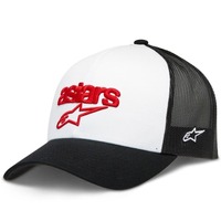 Alpinestars Pedigree Hat Black/WHT/Red Product thumb image 1