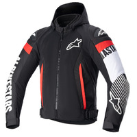 Alpinestars Zaca AIR Jacket Black/White/Red Fluro