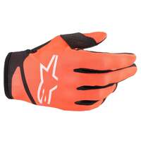 Alpinestars Youth Radar Gloves Orange/Black