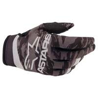 Alpinestars Youth Radar Gloves Black/Grey/Camo