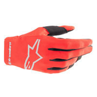 Alpinestars 2024 Radar Gloves Mars Red/Silver