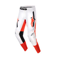 Alpinestars 2024 Supertech Ward Pants White/HOT Orange