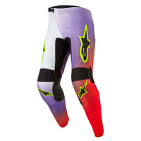 Alpinestars 2024 Fluid Lucent Pants White/Neon Red/Fluro Yellow 