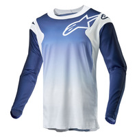 Alpinestars 2024 Racer Hoen Jersey White/Dark Navy/Light Blue