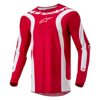 Alpinestars 2024 Fluid Lurv Jersey Mars Red/White