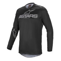 Alpinestars 2021 Fluid Graphite Jersey Black Dark Gray