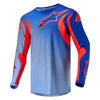 Alpinestars 2024 Fluid Lucent Jersey Blue/HOT Orange