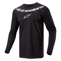 Alpinestars 2024 Fluid Graphite Jersey Black/Silver