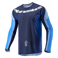 Alpinestars 2024 Techstar Pneuma Jersey Dark Navy/Light Blue