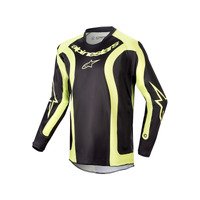 Alpinestars 2024 Youth Racer Lurv Jersey Black/Fluro Yellow