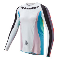 Alpinestars 2024 Womens Techstar Jersey Black/Multicolor