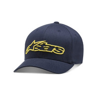 Alpinestars Blaze Flexfit Hat Navy/Yellow