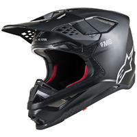 Alpinestars Supertech SM8 Solid Off Road Helmet ECE Matte Black