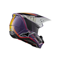 Alpinestars SM5 Sail Helmet ECE 22.06 Violet/Black/Silver Gloss Product thumb image 1
