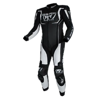 Berik Mugello Leather Suit Black / White