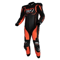 Berik Mugello Leather Suit Black / Red