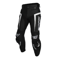 Berik Sport leather pants Black / White