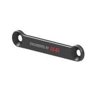 Rear Footrest Plate (LH,black,green logo),Kawasaki Z H2 '20-