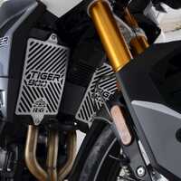 Branded Radiator Guards (pair),SS,Tiger 900 (GT/Rally) '20- Product thumb image 1