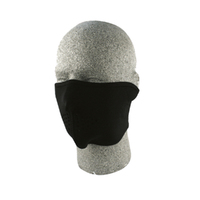 Zanheadger Neoprene Face Masks - Black Half