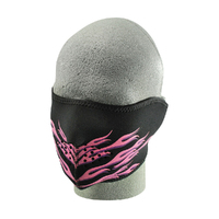 Zanheadger Neoprene Face Masks - Pink Flames Product thumb image 1