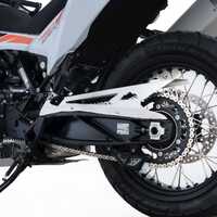 Brushed stainless Chain Guard, KTM 790 Adventure '19-