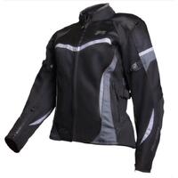 Motodry Clio Jacket Womens Black White Product thumb image 1