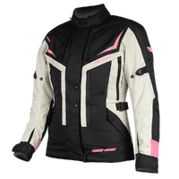 Motodry Rallye 2 Womens Adventure Jacket Black/Grey/Magenta