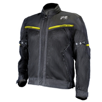 Motodry SUMMER-VENT Jacket Black HI-VIS Product thumb image 1
