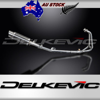Kawasaki Ninja 250R 2008-2013 200MM Round Carbon 2 Into 1 Full Exhaust System