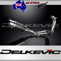 Kawasaki ER-6N ER-6F 06-11 200MM Round Carbon Full Exhaust System