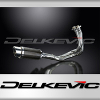 Kawasaki Z650 2017-2020 200MM Round Carbon 2 Into 1 Complete Exhaust System