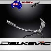Kawasaki ZRX1100/ZRX1200 97-07 200MM Round Carbon Full Exhaust System