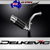 BMW G310R G310GS 17-24 200MM Round Carbon DE-CAT Full Exhaust System
