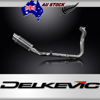 Suzuki GSX-8S 2023-2025 / Mini 200mm (8 inch) Carbon Fibre Round Silencer 2 into 1 Complete System