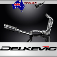 Kawasaki ZZR1100C/D 1990-2001 4 Into 1 200MM Round Carbon Exhaust System