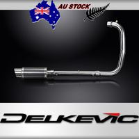 Royal Enfield 350 Bullet Classic 22-25 200MM Round Carbon Full Exhaust System