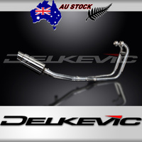 Suzuki GS500E/F 2-1 1989-2019 200MM Round Stainless Complete Exhaust System